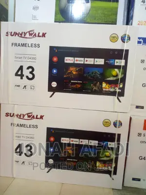 Sunny Walk Framrless 43inch Smart Google Android 11 Smart Tv