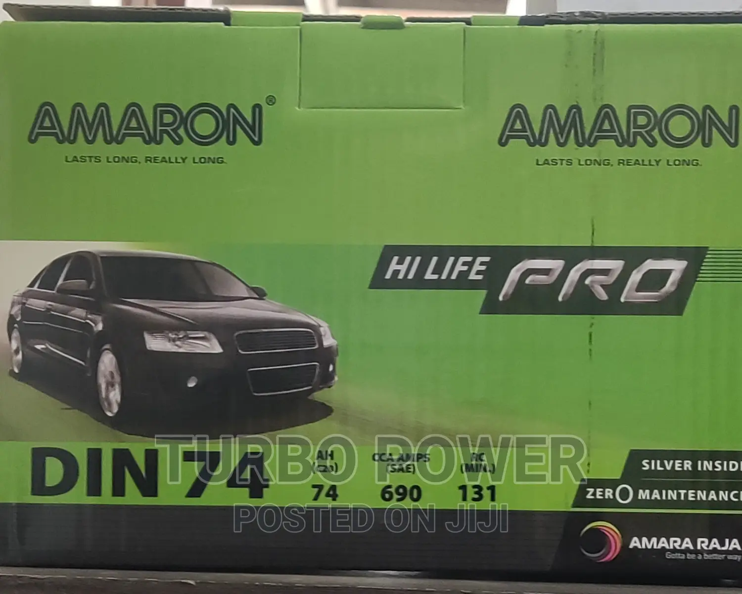 AMARON Batteries Made In India 15 Plates Din 74