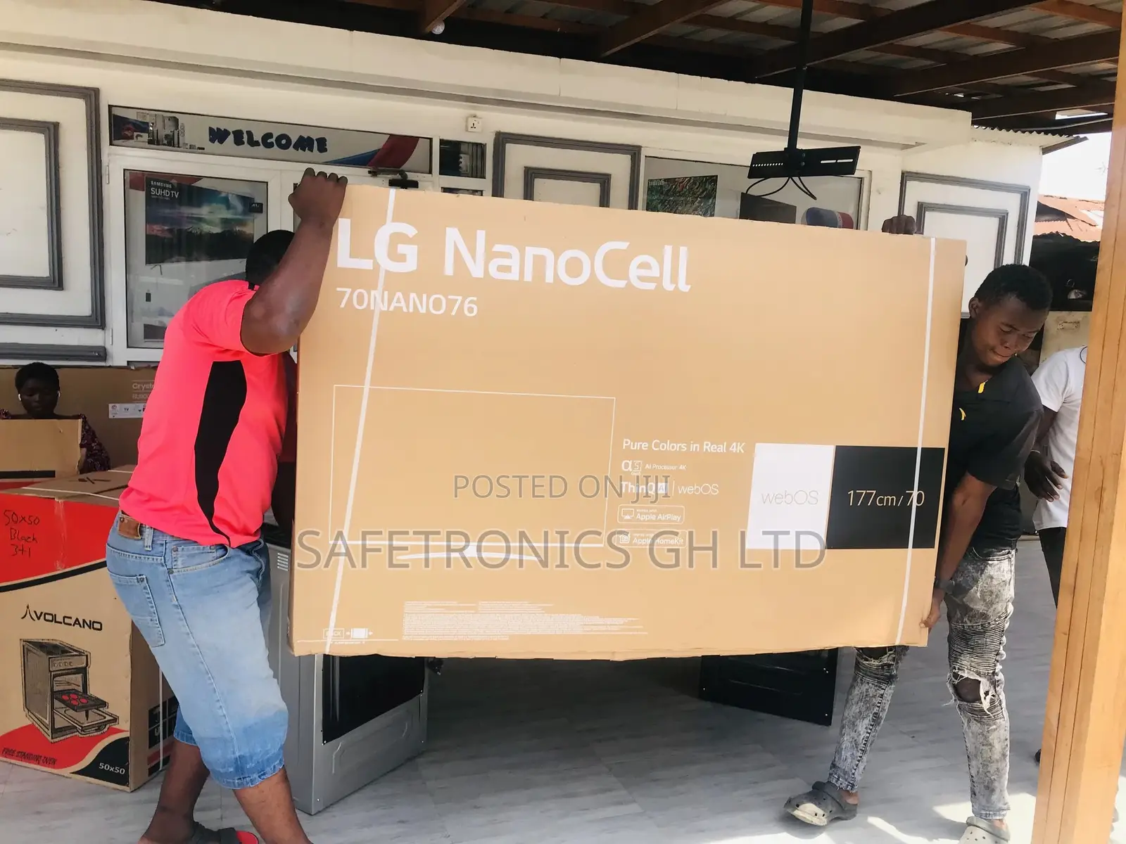 70 Inches Glossy LED Nano76 Nanocell Lg Quality Tv 