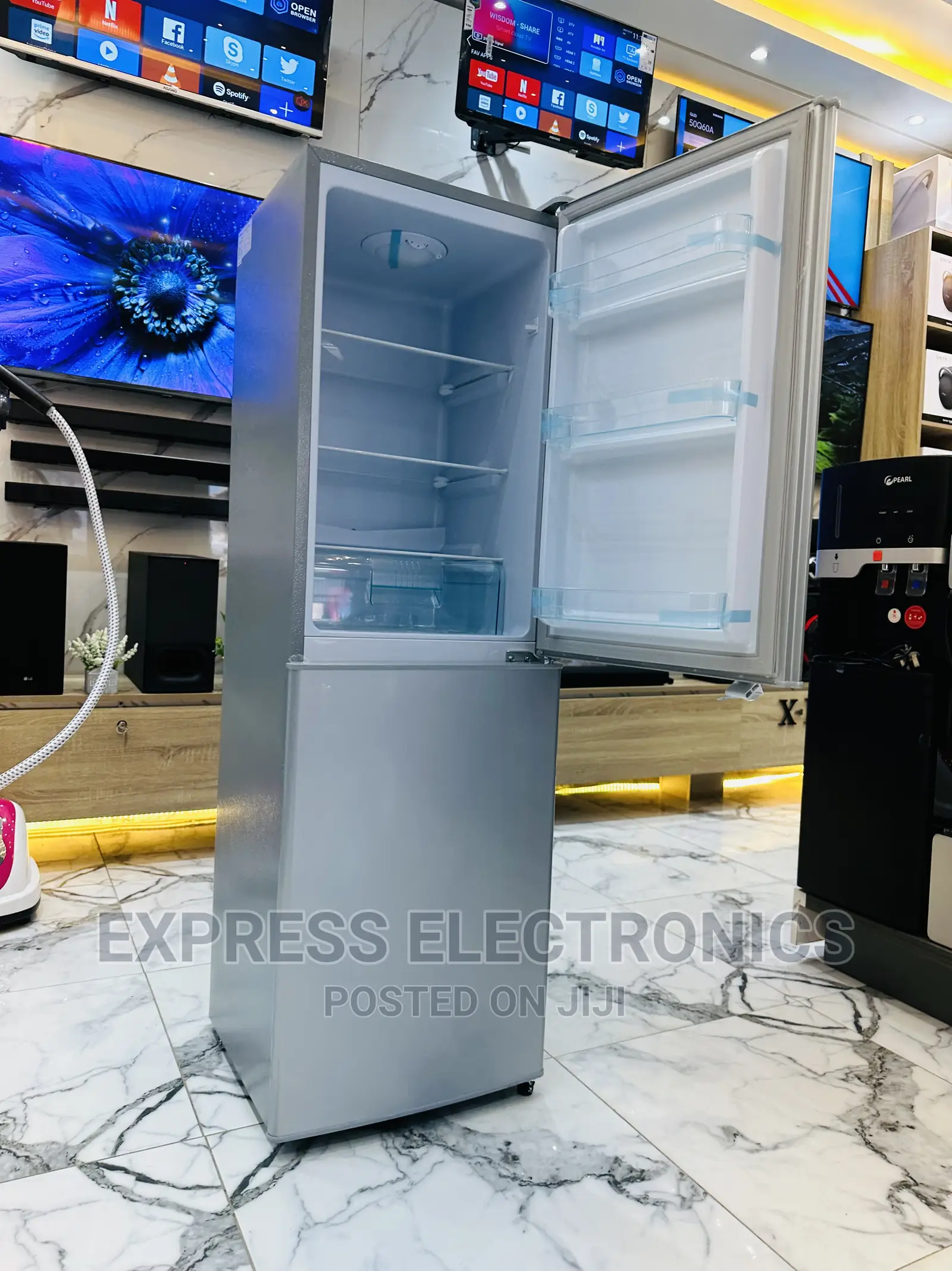 Original Double Door Fridge Nasco Nasd2-20 Grey