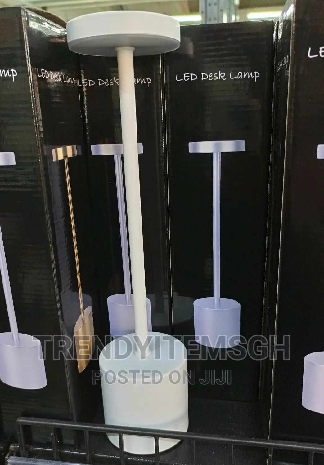 Rechargeable 3colours Touch Sensor Table Lamp