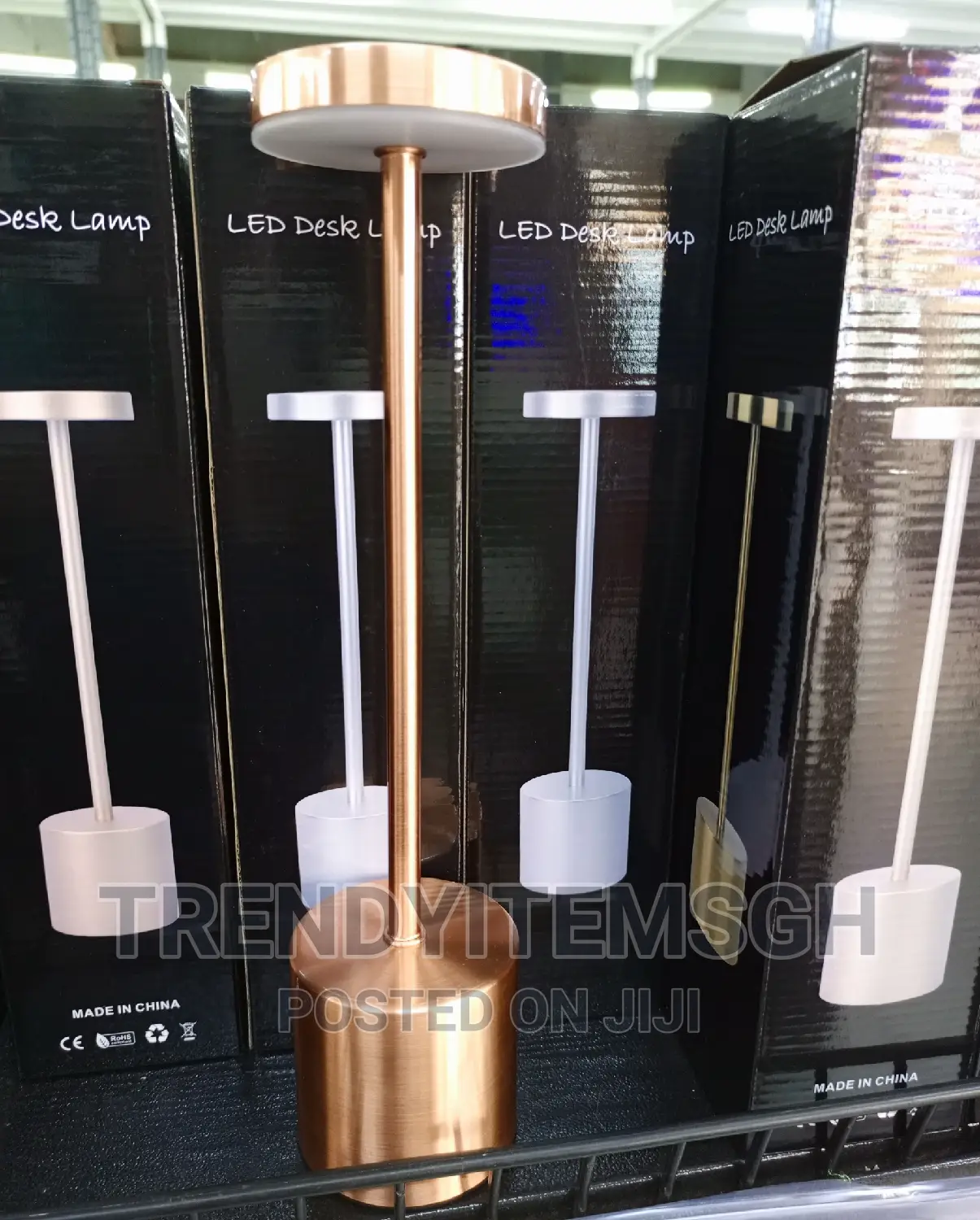 Rechargeable 3colours Touch Sensor Table Lamp
