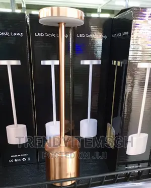 Rechargeable 3colours Touch Sensor Table Lamp