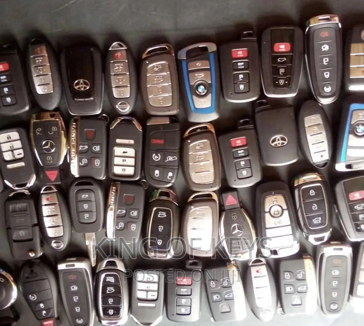 All Types Of Vehicle Smart Keys Available