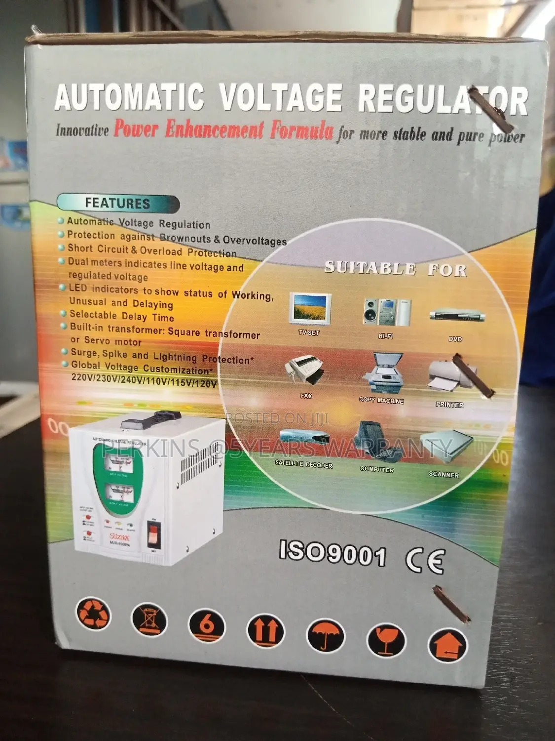 Voltage Stabilizer MVR- 300VA