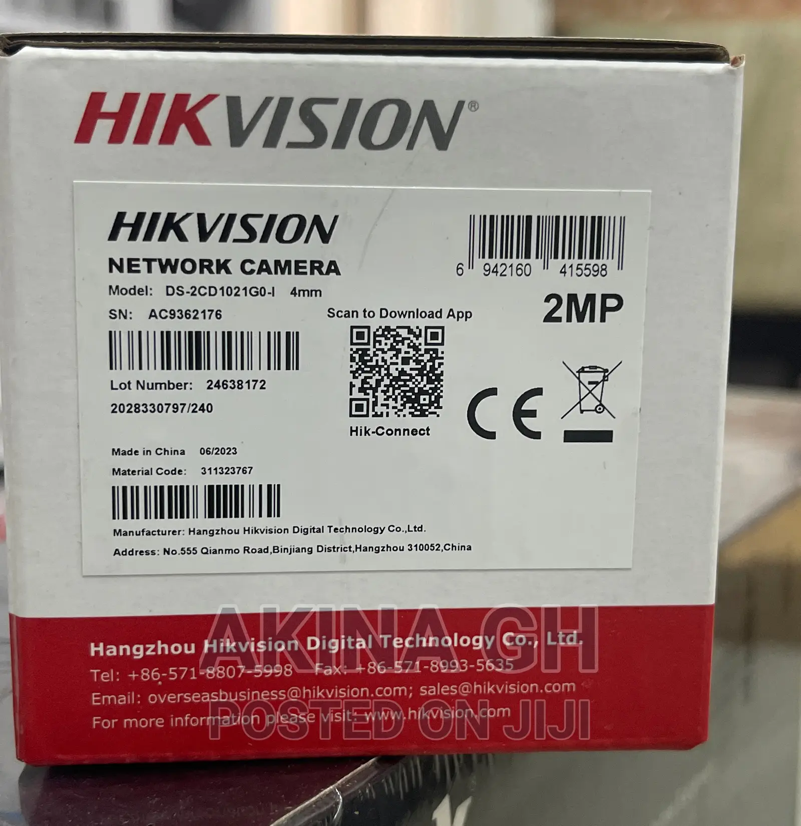 Hikvision 2mp Ip Camera