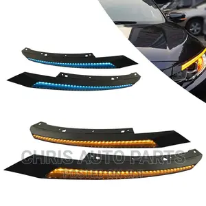 Honda Civic Headlights Shining Led
