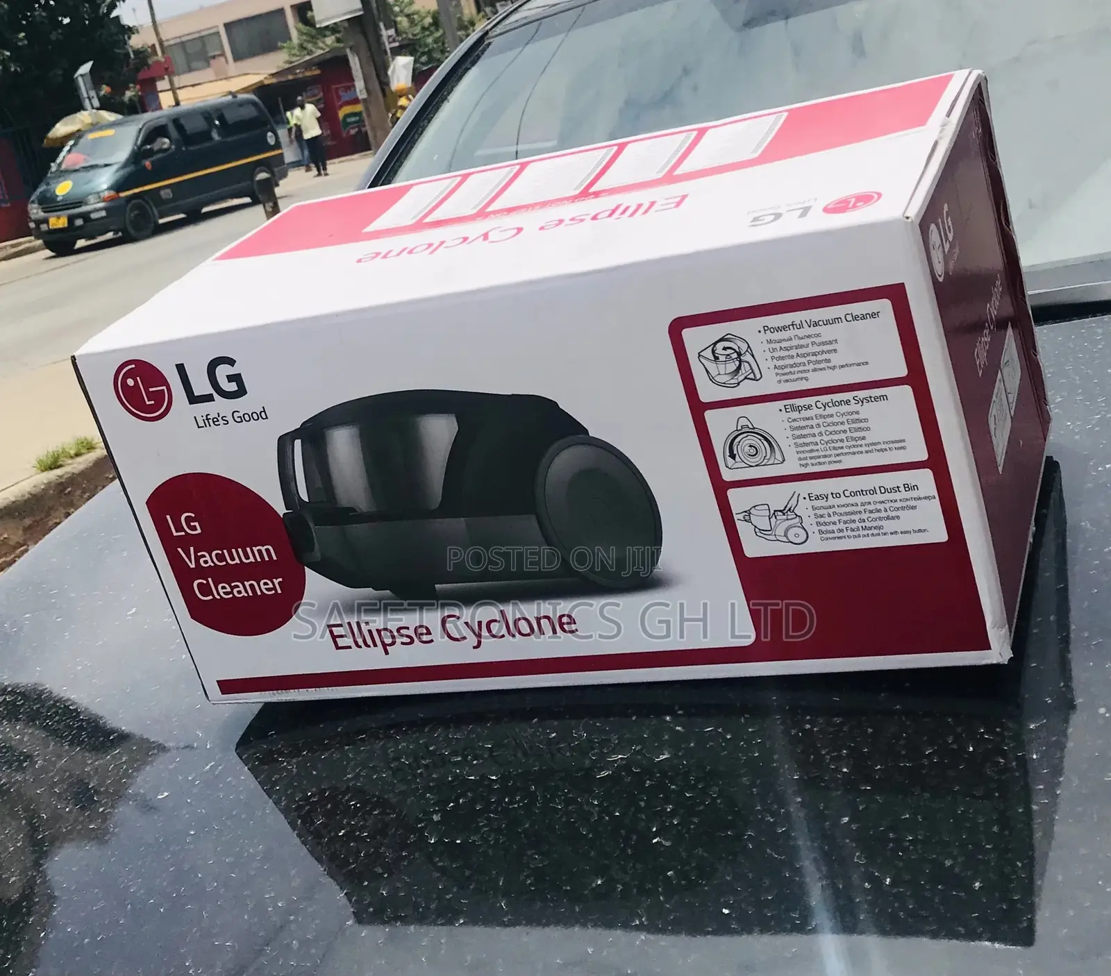 Neatly Boxed Vc5420nntr Lg 2000W Vacuum Cleaner Black/Red 