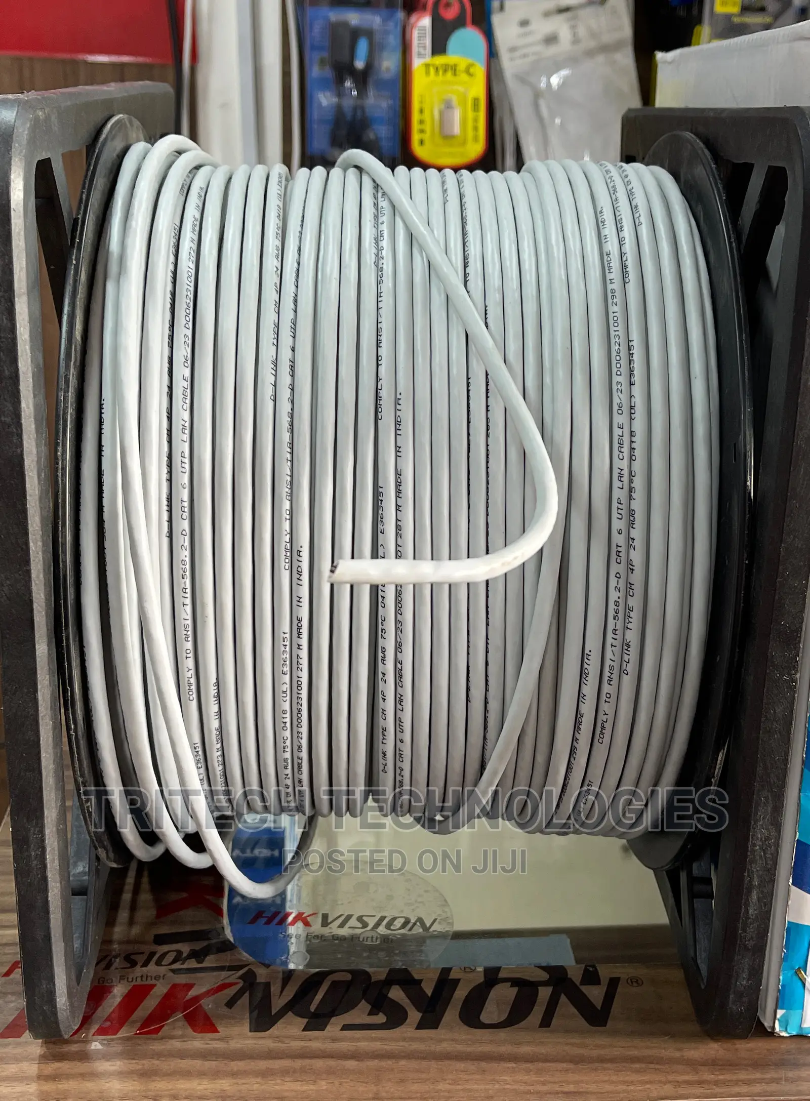 D-Link Cat-6 Utp Cable Roll 305 Meter - Networking Cable