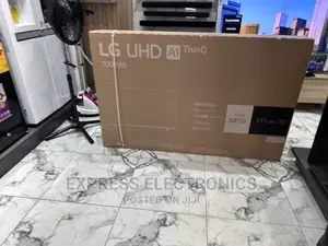 Original New LG UHD Smart Glossy Black 70”UR80
