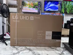 Original New LG UHD Smart Glossy Black 70”UR80