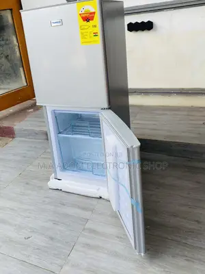 Sealed in Box Nasco Double Door Fridge(Nasd2-10)Silver 