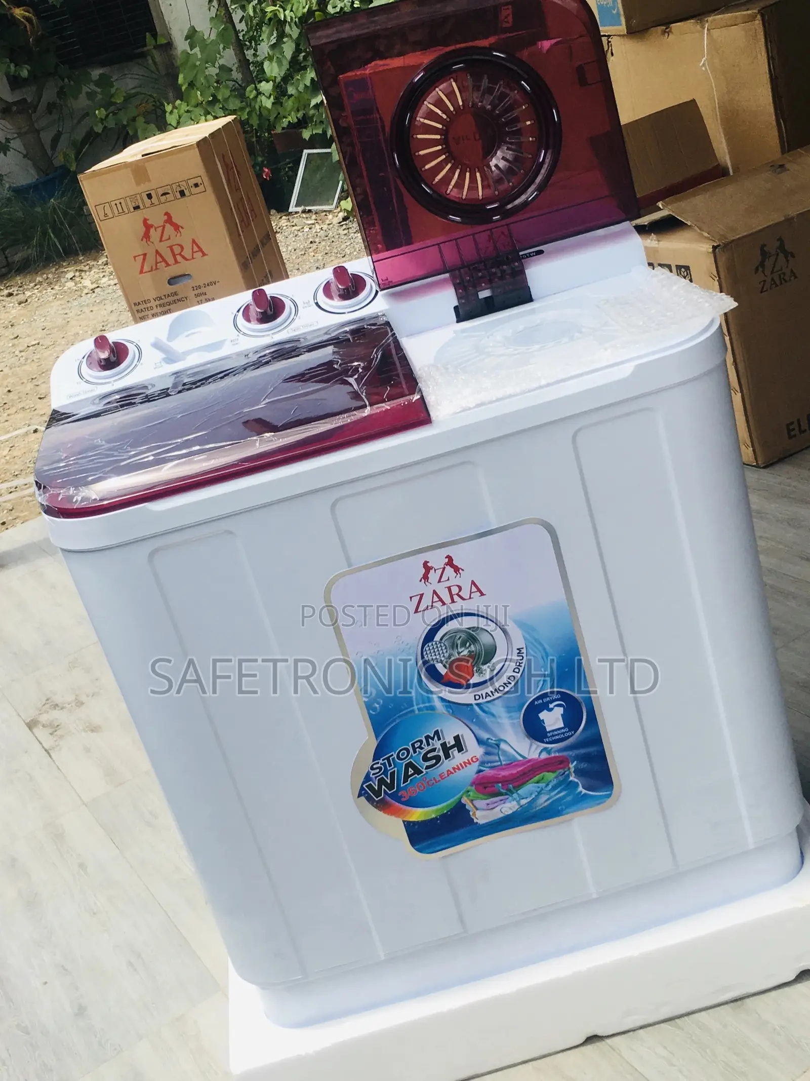 7kg Washingmachine Topload Zara Semiautomatic 