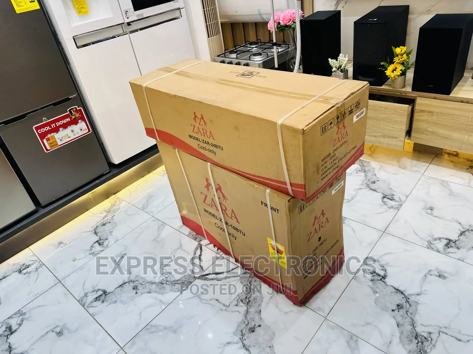 Efficiency and Sleek Split R410 Gas 2.5hp Zara Ac
