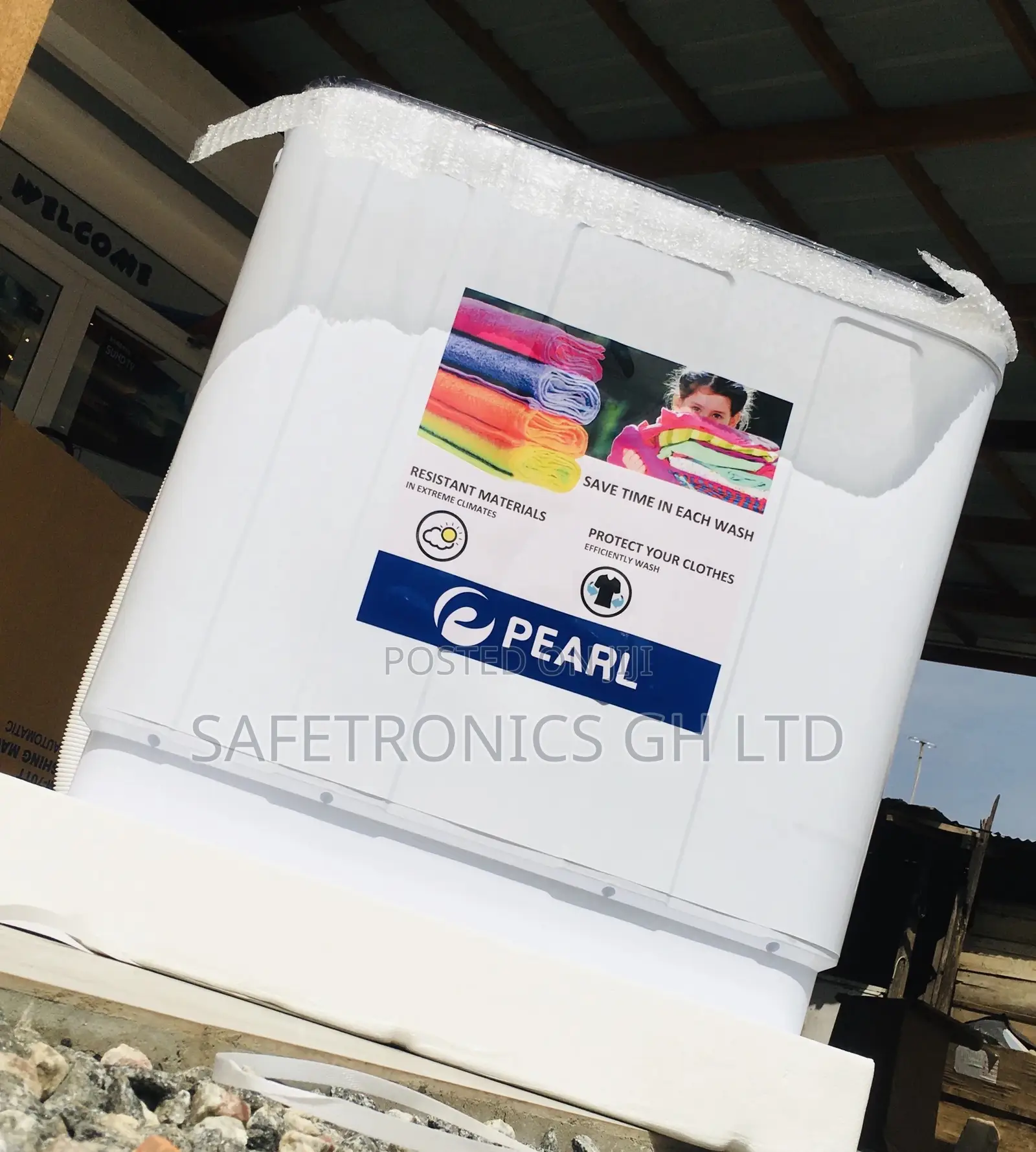 Topload Semiautomatic Washingmachine 7kg Pearl 