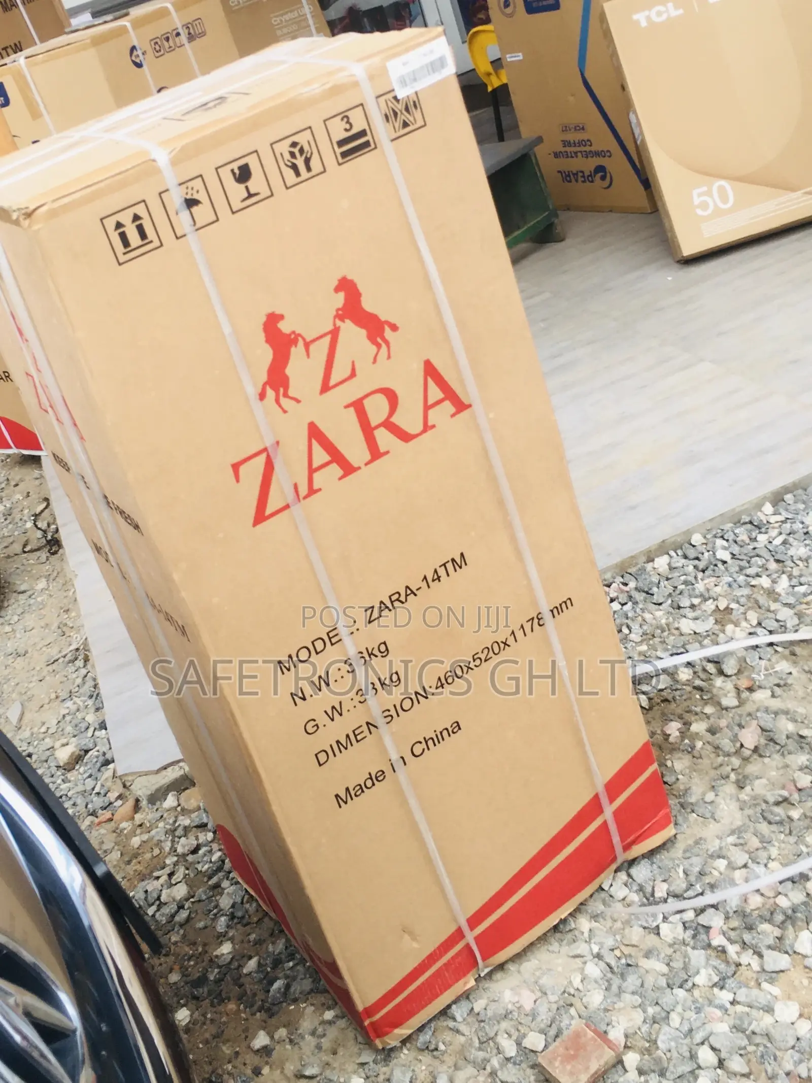 Switchable Zara-14tm Doubledoor Topfreezer Fridge 