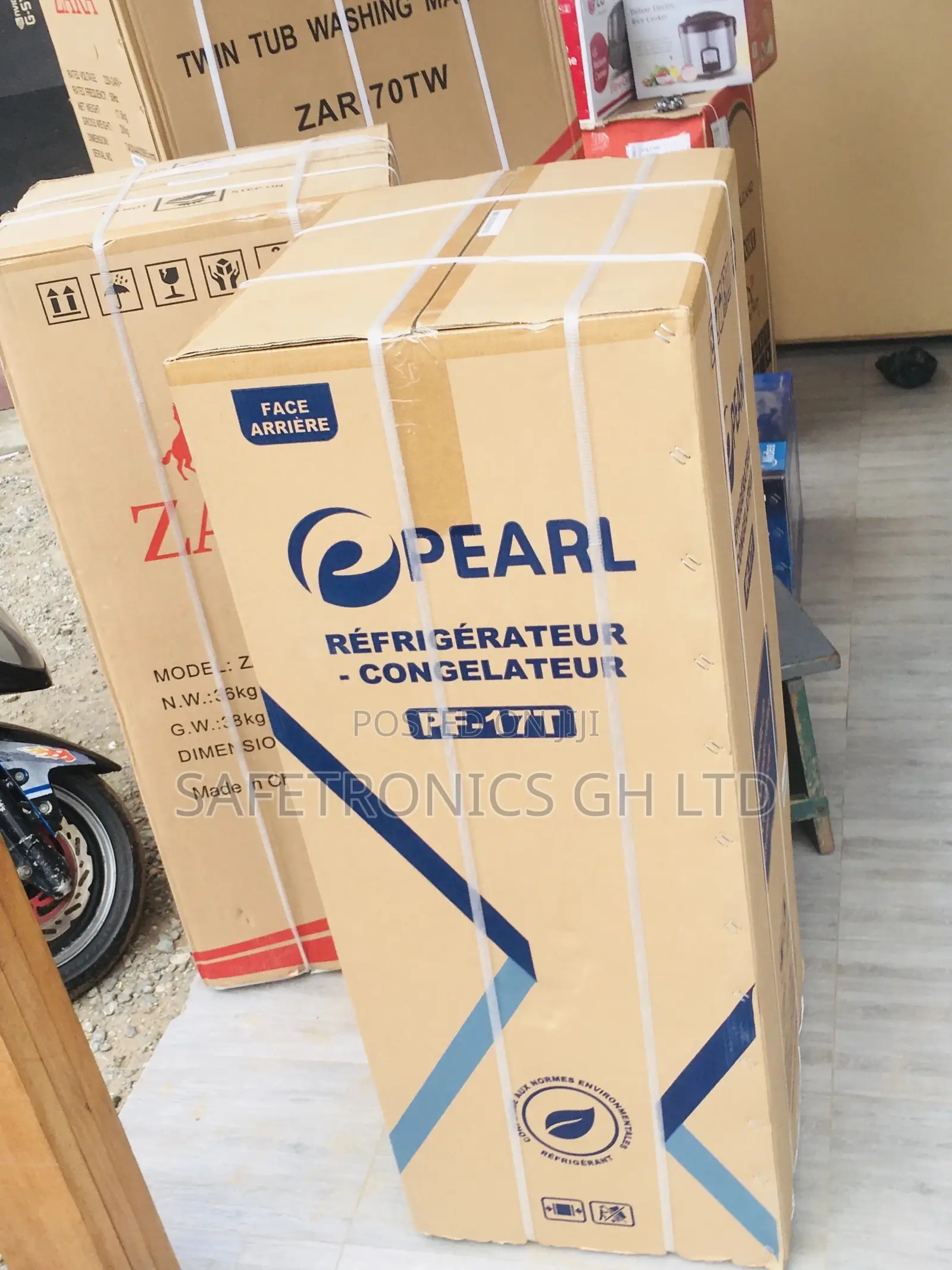 Lastest Pearl Pf-20t Doubledoor Topfreezer Fridge 