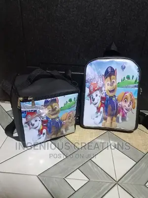 Kids School Bag and Lunchbag
