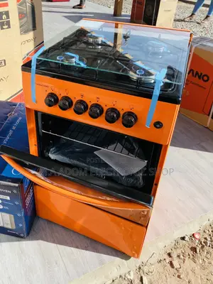 Upgrade Your Kitchen With Volcano 4 Gas Burner(Orange)