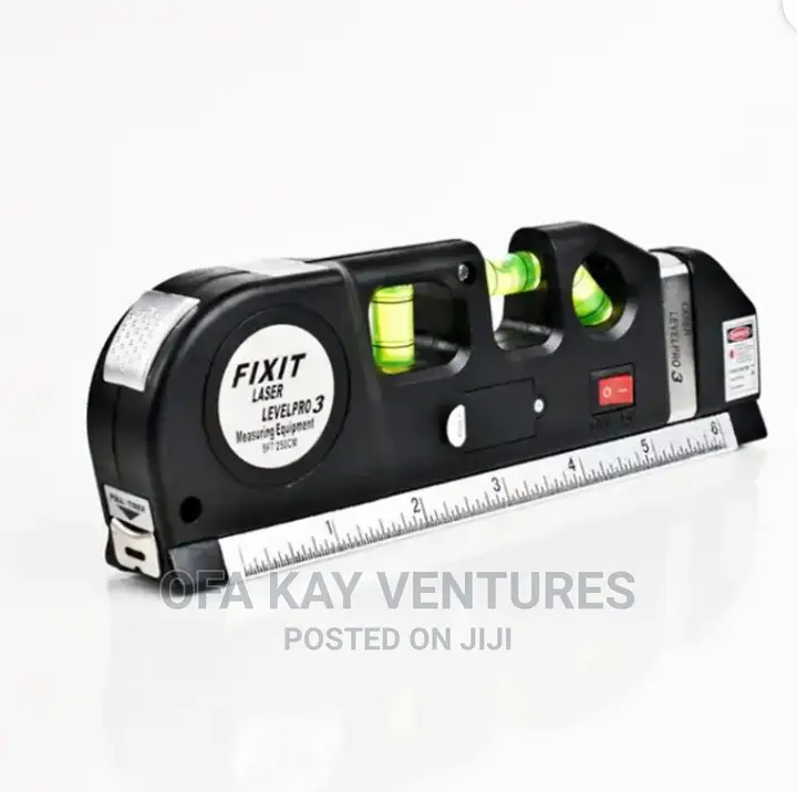 8ft+ Multi Purpose Laser Level, Adjusted Standard Metric Rul