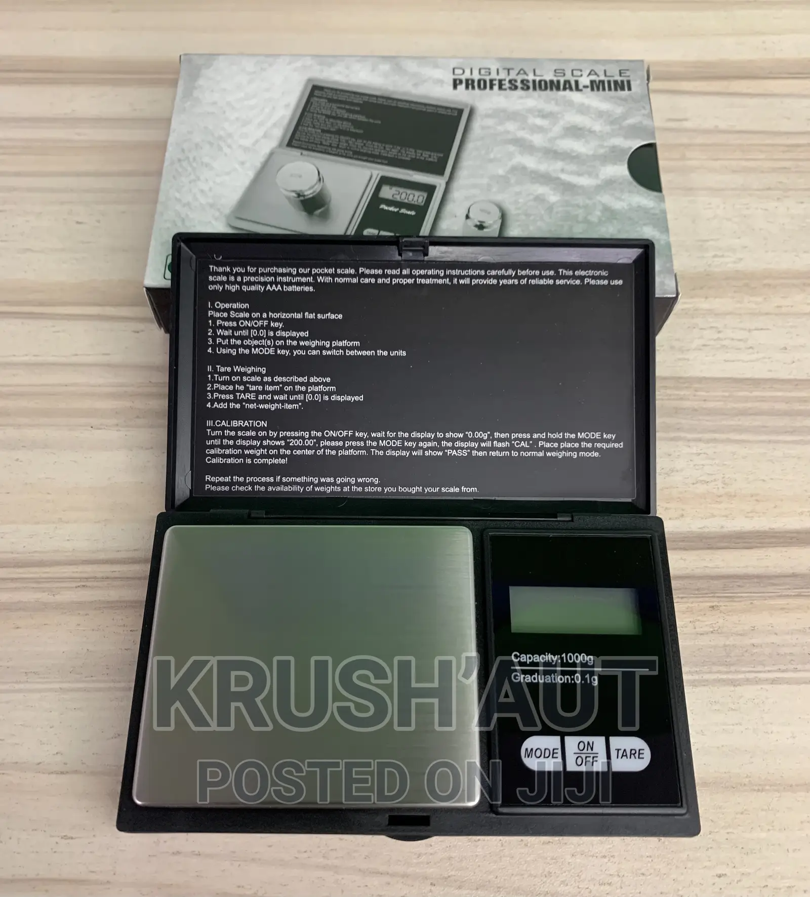 Professional Digital Scale 1000grams
