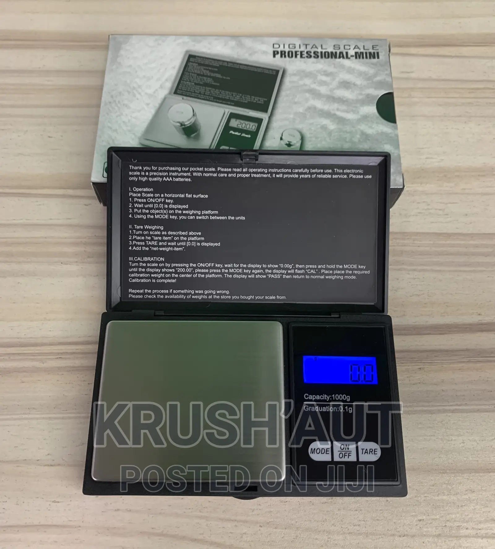 Professional Digital Scale 1000grams