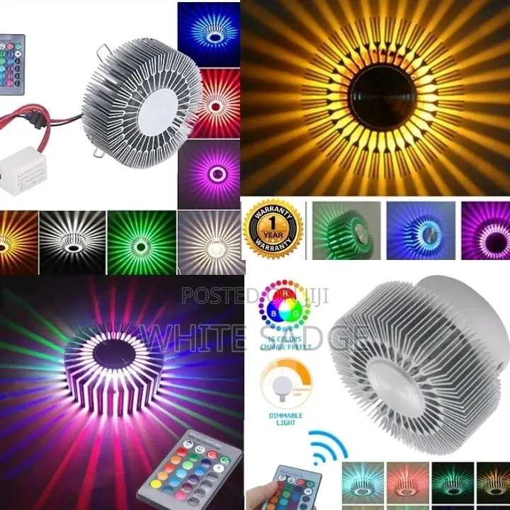 Multi Color Wall Light