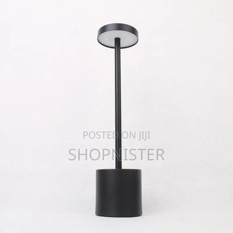 Black Portable Led Dimmable Table Lamp
