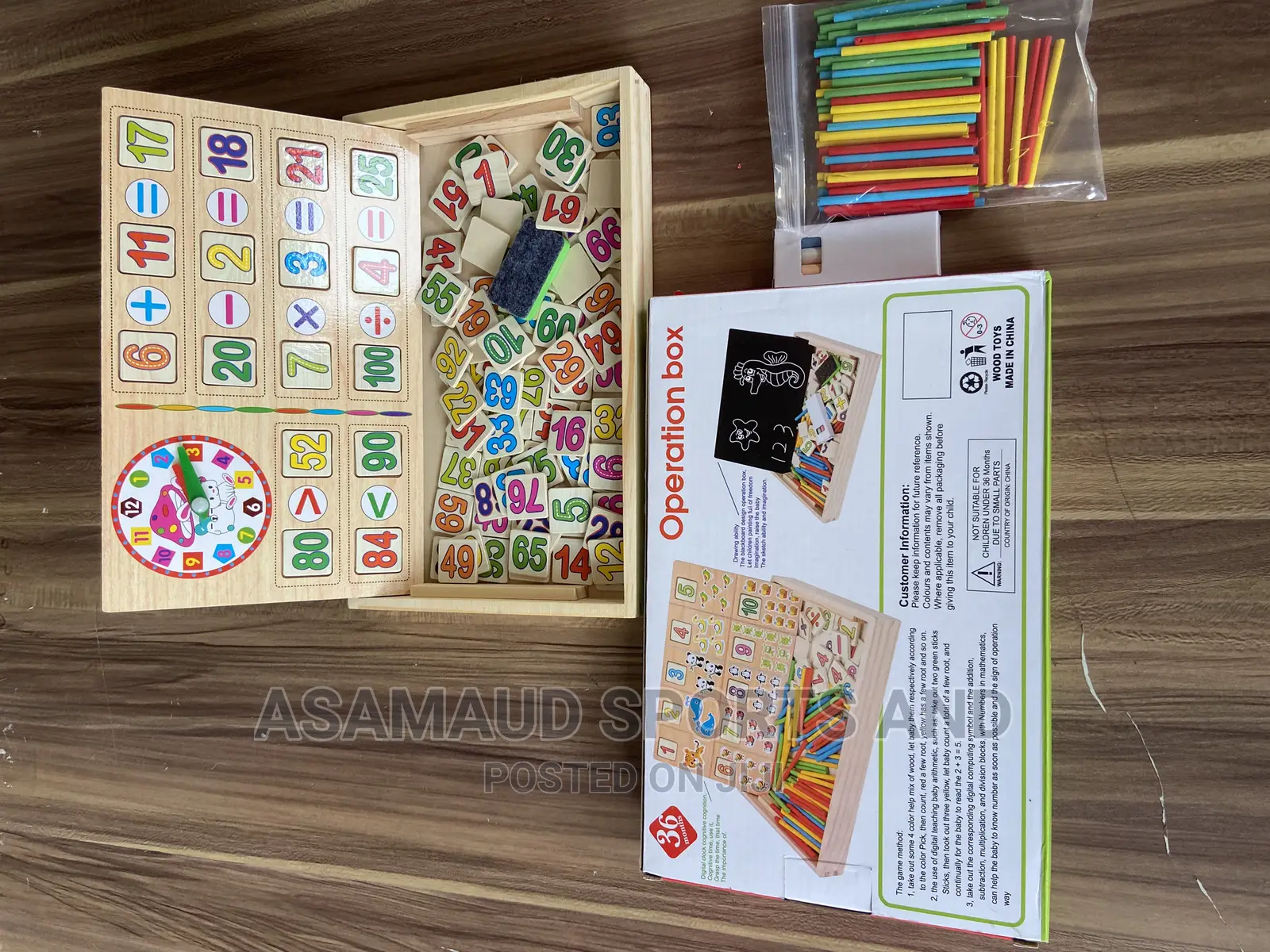 Original Operation Learning Board for Kids