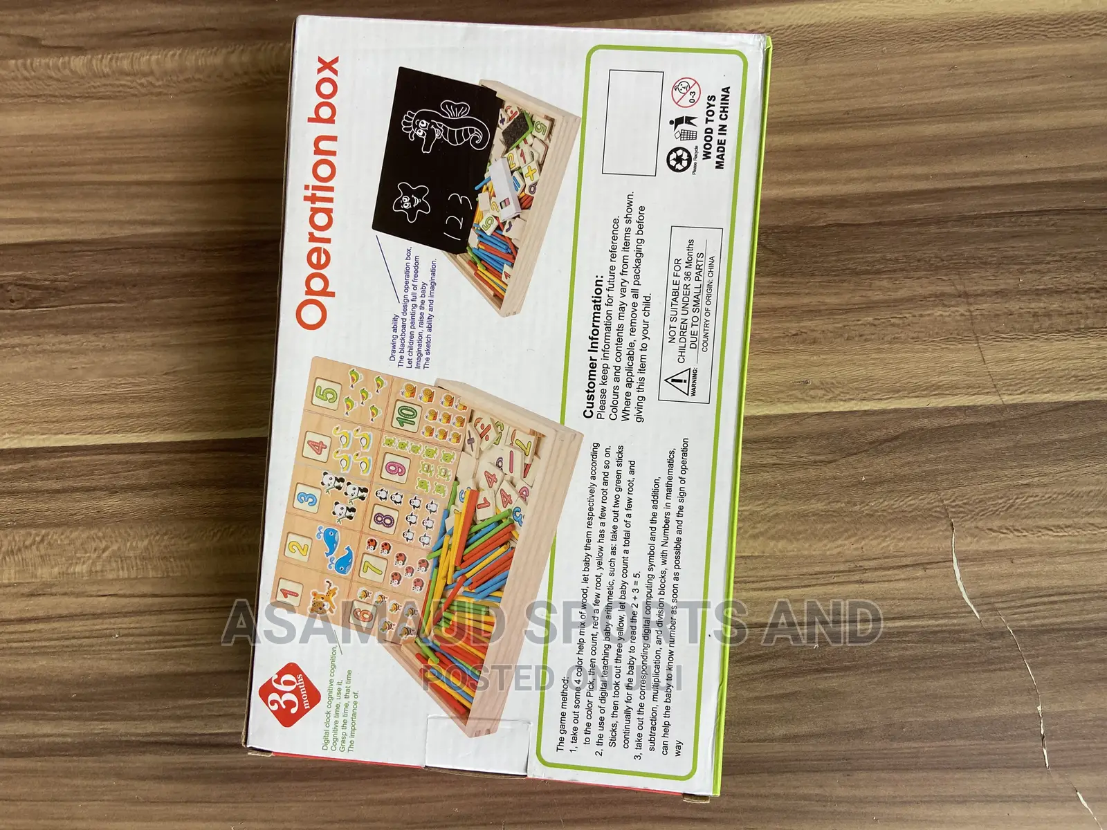 Original Operation Learning Board for Kids