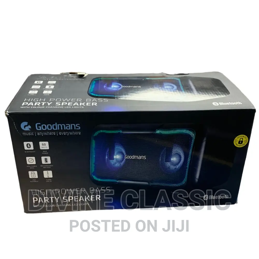 Goodmans High Power Bass Party Speaker
