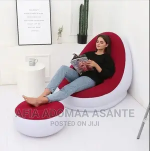 Inflatable Sofa With Stool