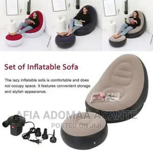 Inflatable Sofa With Stool