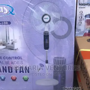 Kepas 18 Inches Remote Control Dual Blades Standing Fan