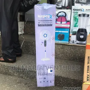 Kepas 18 Inches Remote Control Dual Blades Standing Fan
