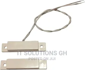 Wired White Door Contacts Surface Mount NC Alarm Security Wi