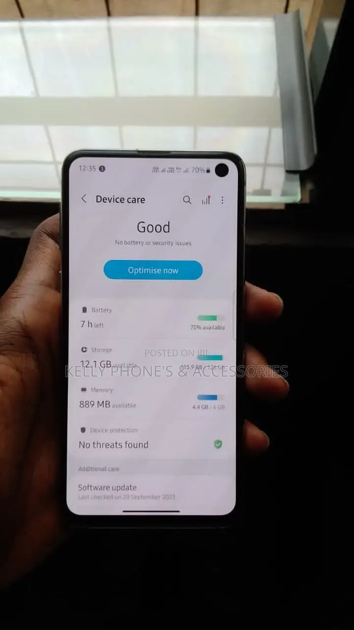 Samsung Galaxy S10e 128 GB White