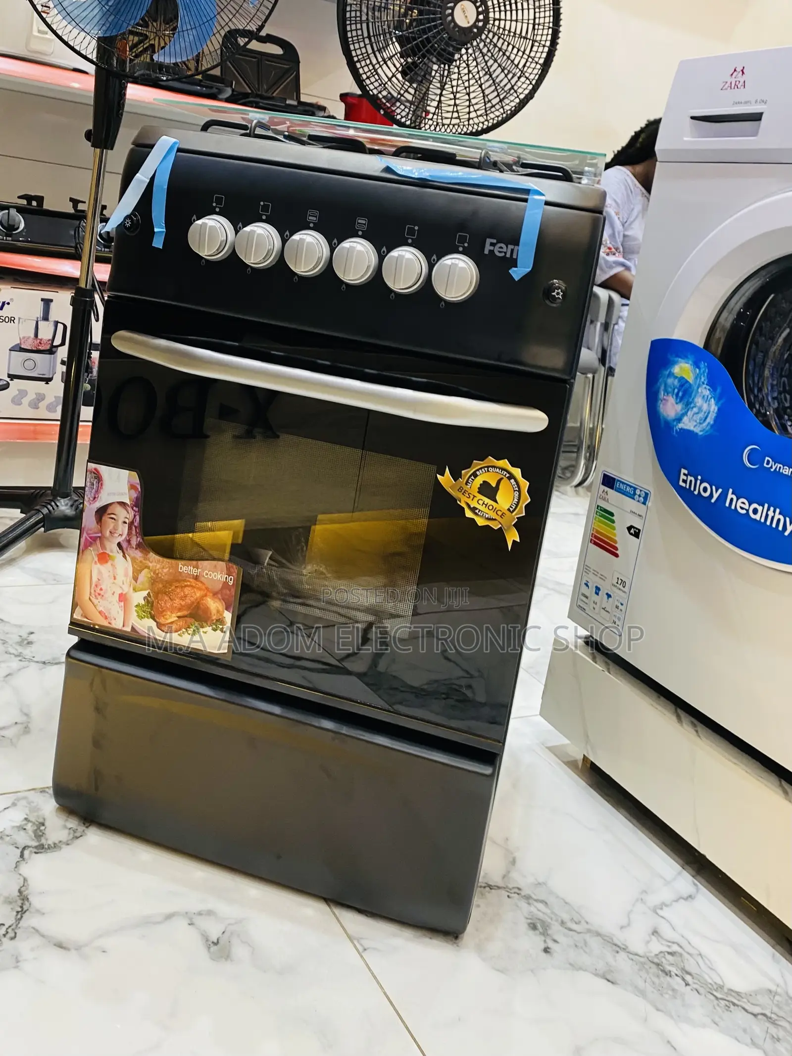 Reliable and Affordable Ferre 4 Gas Burner With Oven(50x55).