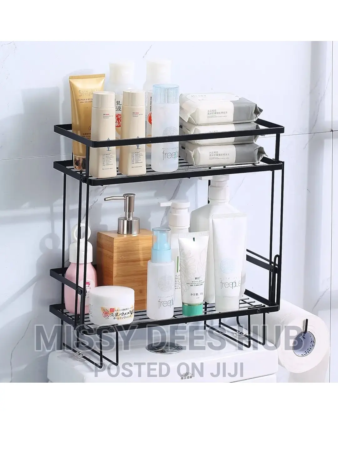 2 Tier Over - The- Toilet Storage Rack
