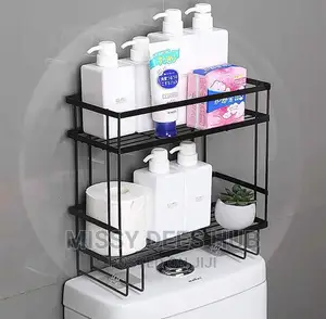 2 Tier Over - The- Toilet Storage Rack