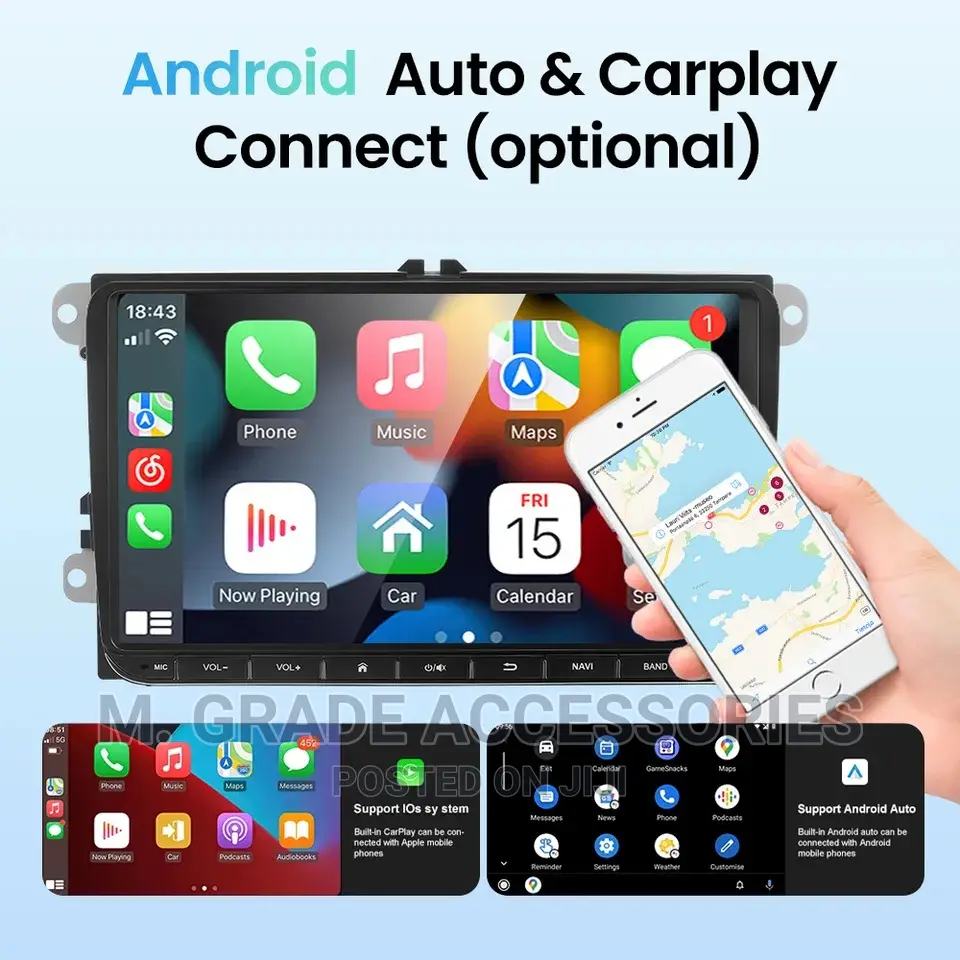 Android Player for All VW, Skoda, Seat Cars Apple Carplay