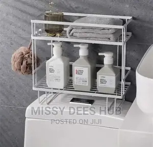 2 Tier Over - The- Toilet Storage Rack