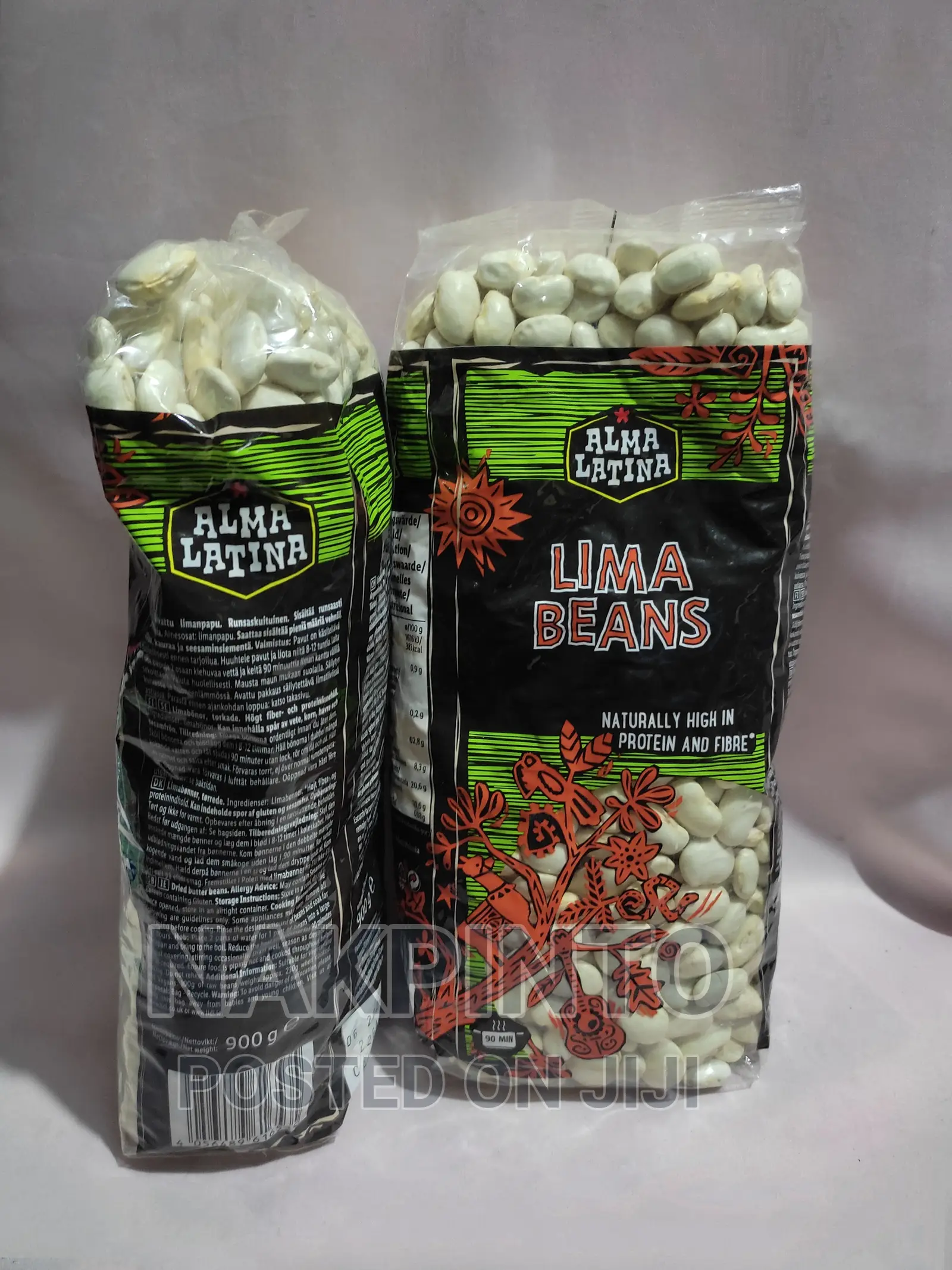 Black Beans, Cannellini Beans, Lima Beans