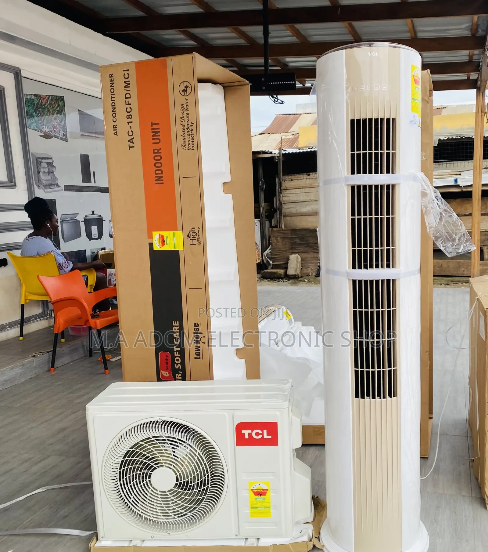 Super Cooling TCL 2.5hp Floor Standing Air Conditioner 