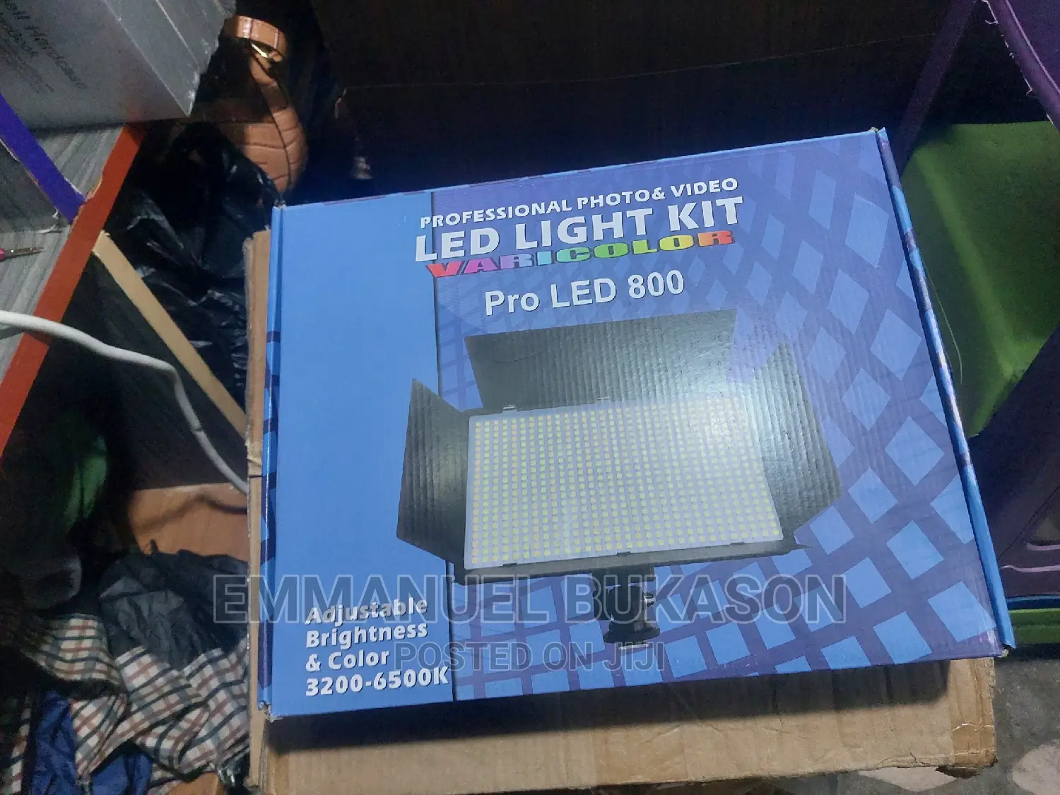 Professional Photo and Video LED Light Kit