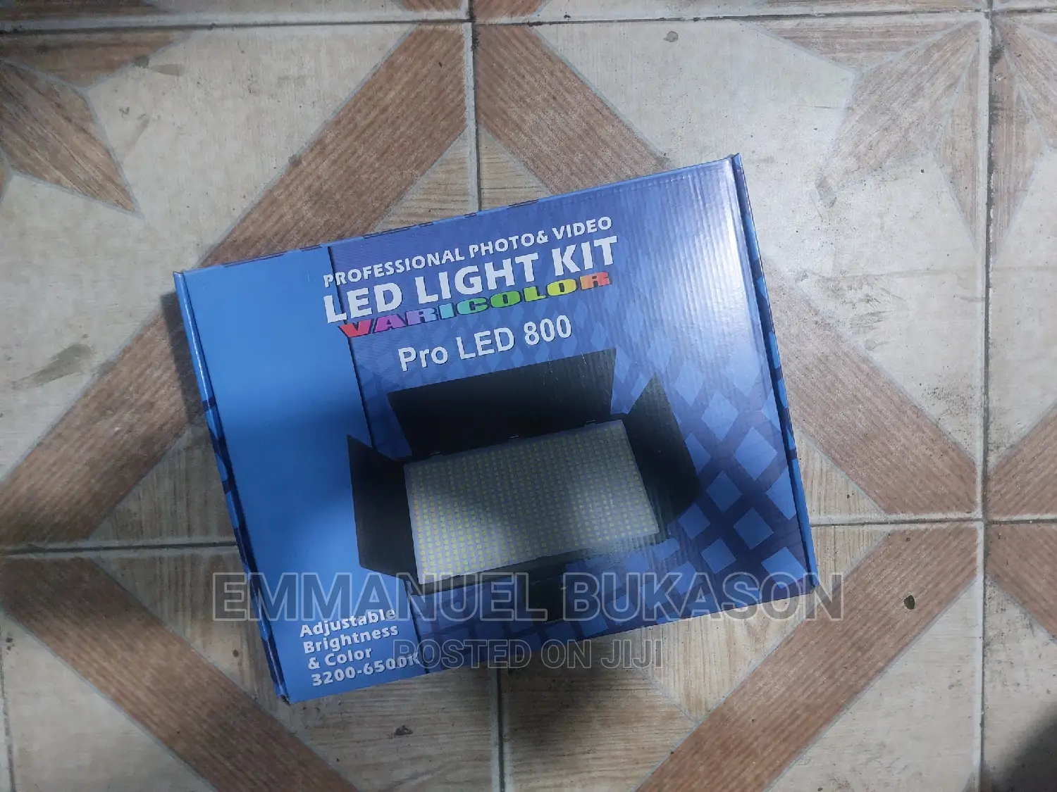 Professional Photo and Video LED Light Kit
