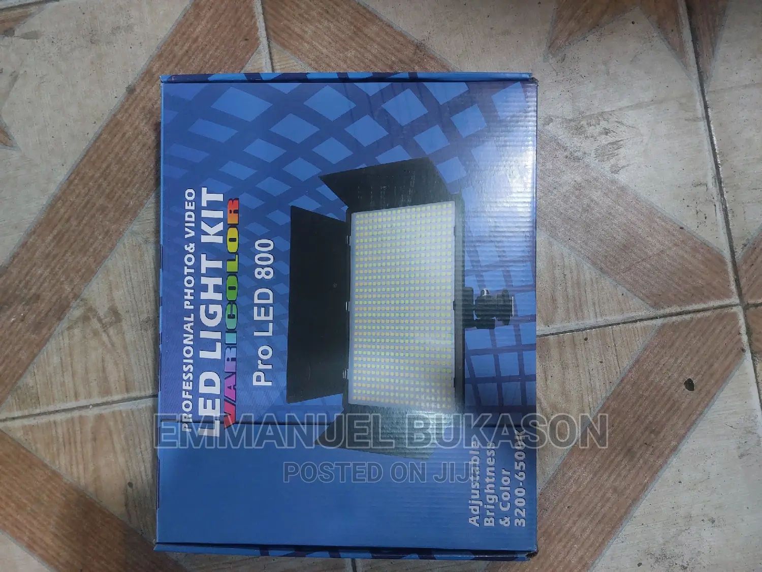Professional Photo and Video LED Light Kit