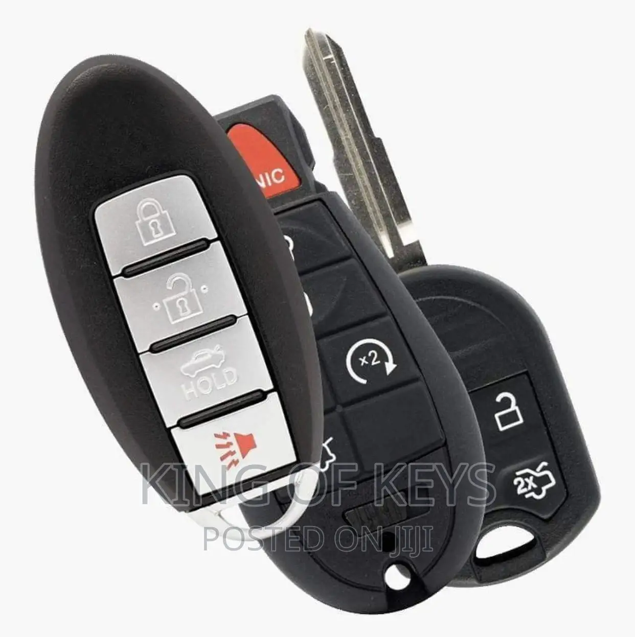 All Types of Vehicle Smart Keys Available