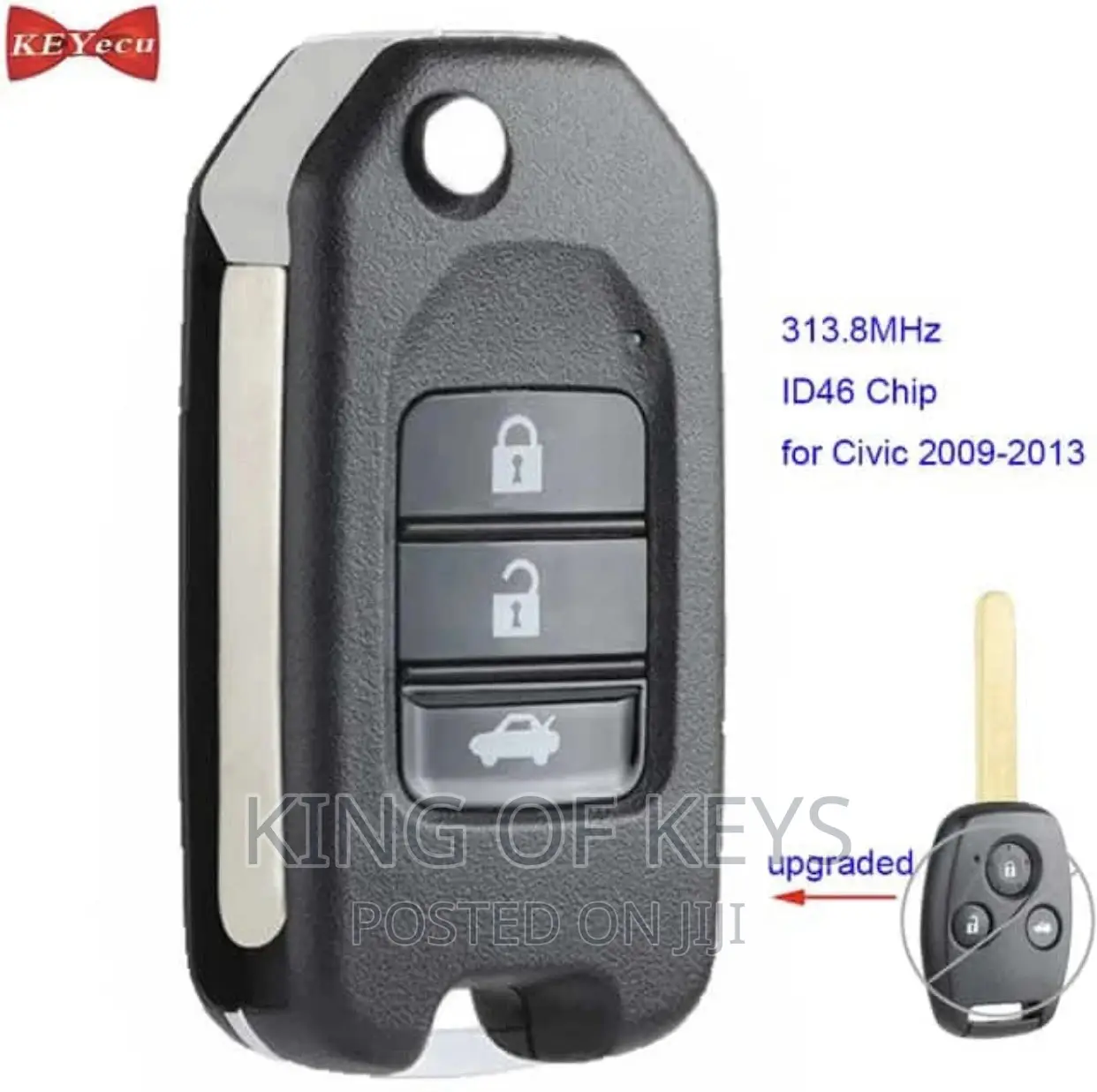 Honda Civic/Accord Remote Control Key