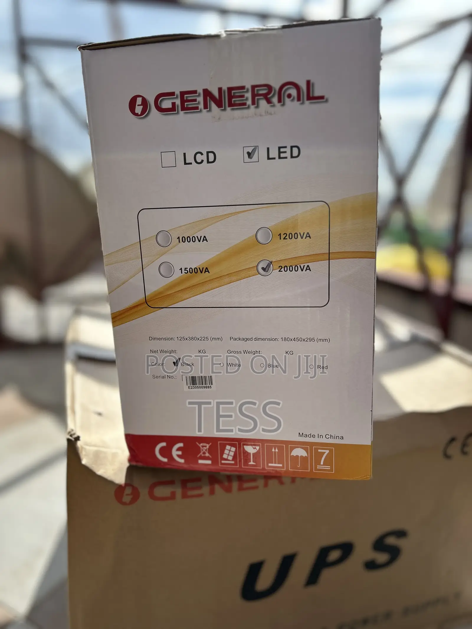 Ups 2000va General With Inbuilt (Avr) Contains 2 Batteries